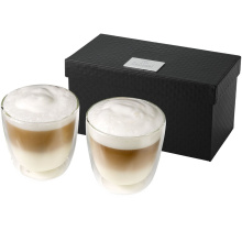 Boda 2 delige koffieset van glas - Topgiving