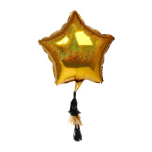 SENZA Star Foil Balloon Gold - Topgiving
