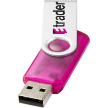 Rotate-translucent usb 2gb - Topgiving