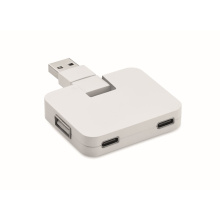 4-poorts usb-hub - Topgiving