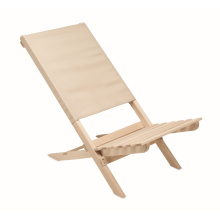 Opvouwbare houten strandstoel - Topgiving