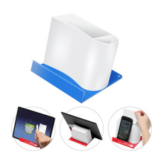 Smartphone of tablethouder met memobox - Topgiving
